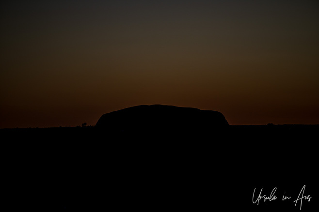 Pre-dawn at Uluru, NT Australia