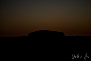 Pre-dawn at Uluru, NT Australia