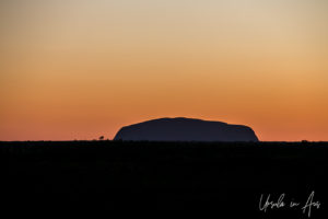Day-Break on Uluru, NT Australia