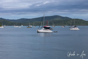 Boats in the Whitsundays, Australia