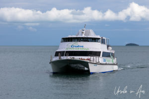 A Cruise Whitsunday catamaran, the Whitsundays Australia