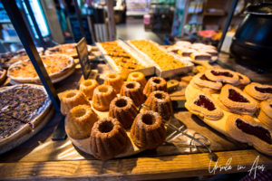 Swiss cakes and pastries, Bächlihof Farm, Jona Switzerland.