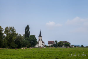 St. Martin church on the green, Busskirch, Rapperswil-Jona, Switzerland.