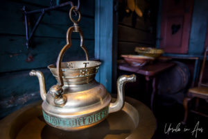 Hanging pot, Hanseatic Museum, Bergen Norway