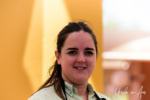 Portrait: Young woman employee, Ayers Rock Resort NT Australia.