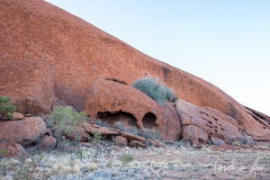 Rock formations, Base / Mala track Uluru NT Australia