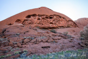 Pock-Marked Rocks, Lungkata walk, Uluru NT Australia
