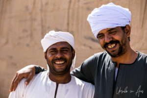 Portrait: two men, Agilkia Island, Egypt