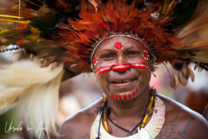 Portrait: Mindima Woman, Mt Hagen Festival, Papua New Guinea