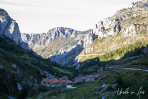 Invernales del Texu stone cottages, Sotres Spain