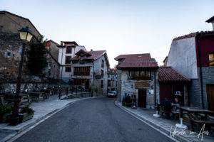 Peña Castil Hotel and Highway CA-1, Sotres Spain