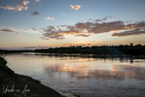 Pre-dawn on the Omo River, Ethiopia