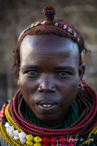 Portrait: Nyangatom Woman, Omo Valley, Ethiopia