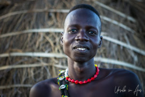 Portrait: Nyangatom man, Omo Valley, Ethiopia