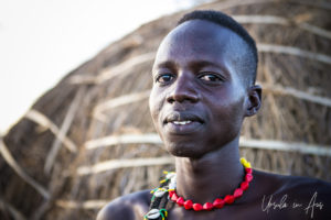 Portrait: Nyangatom man, Omo Valley, Ethiopia