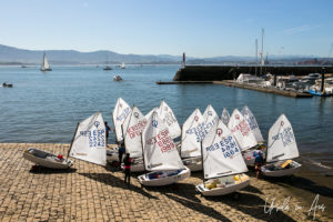 Sailing dinghies, Santander Waterfront, Spain