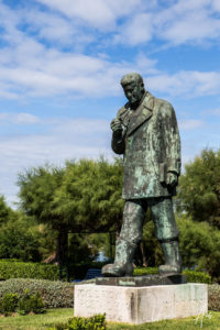 Statue of José del Río Sainz, Santander Spain