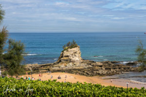 Roca del Camello from above, Santander Spain