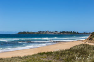 View of Bermagui from Hayward Point, Old Tilba Road, NSW Australia