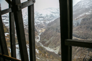 Flåm River Valley from the train, Norway