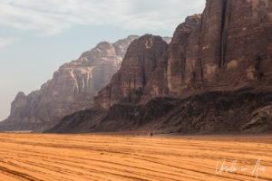 Landscape in Wadi Rum, Jordan