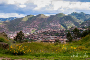 Cusco from Saksaywaman, Cusco, Peru
