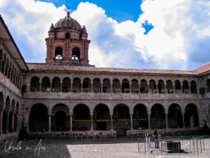 Inside the Convent of Santo Domingo, Cusco, Peru