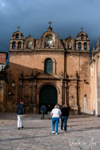 Iglesia del Triunfo on the Plaza de Armas, Cusco Peru