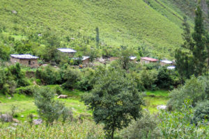 Local housing, the Inca Trail, Peru