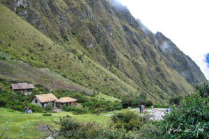 Houses of Llulluchapampa, the Inca Trail, Peru
