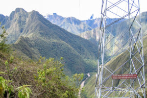 View Down from Wiñay Wayna, the Inca Trail, Peru