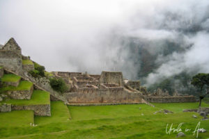 Industrial and residential areas, Machu Picchu Peru