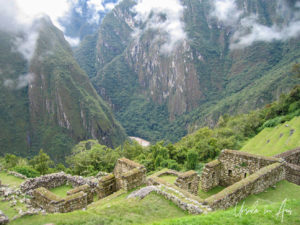 The mountains around Machu Picchu, Peru
