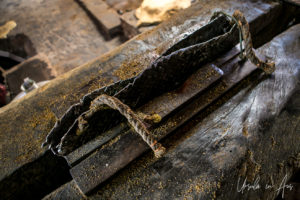 Close-up: Top of a Newari Mustard Press, Khokana, Nepal