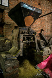 Seed grinder, Khokana mustard factory, Nepal