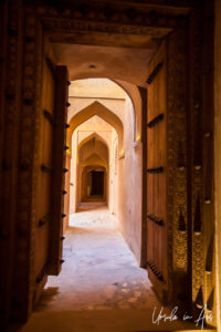 Doors and corridors, Al Hazm Castle, Oman