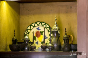 Old coffee set, Al Hazm Castle, Oman