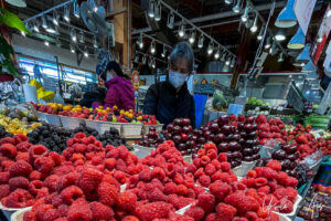 Fruit in Granville Market, Vancouver BC Canada