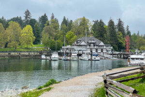 Vancouver Rowing Club clubhouse, Stanley Park Vancouver Canada