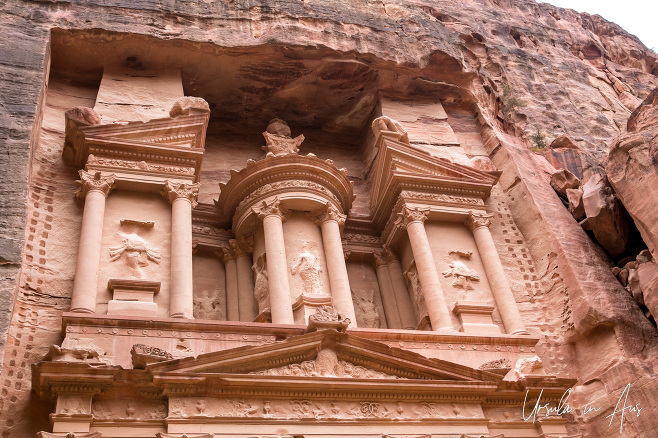 The top of the Treasury, Petra Jordan