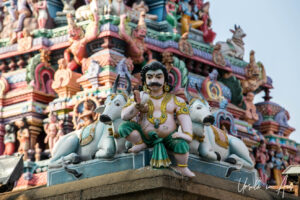 Shiva and two bulls, Kapaleeshwarar Temple, Chennai, Tamil Nadu India