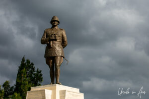 Statue of Mustafa Kemal Pasha at Chunuk Bair, Gallipoli Turkey