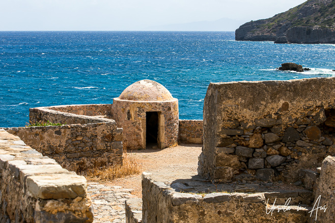 Scaramella Semibastion, Spinalonga, Crete Greece