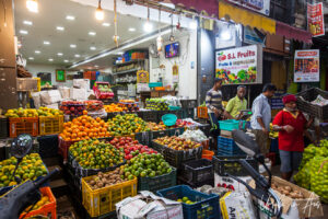 Fruit and vegetable store, Heritage Town, Puducherry India