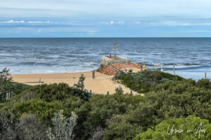 Entrance Pier from Lakes Entrance Loop, Victoria Australia