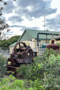 Old machine, The Relics Trail, Lakes Entrance Loop, Victoria Australia