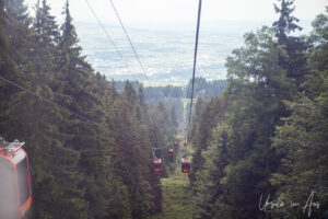 Gondolas, Pilatus, Switzerland