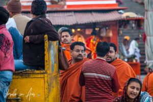 Daily life on Har Ki Pauri, Haridwar, India