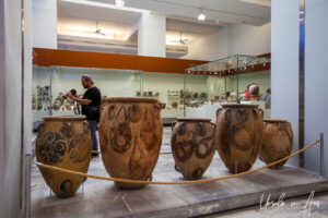 Storage jars, Heraklion Archaeological Museum, Crete Greece.