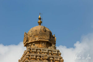 Dome atop the vimana, Brihadisvara Temple, Thanjavur India